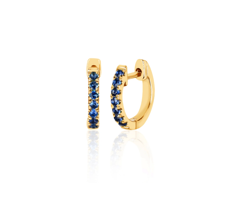 Gemstone Mini huggie