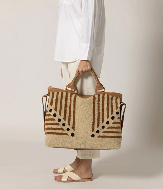 Lusso Stripe Weekender