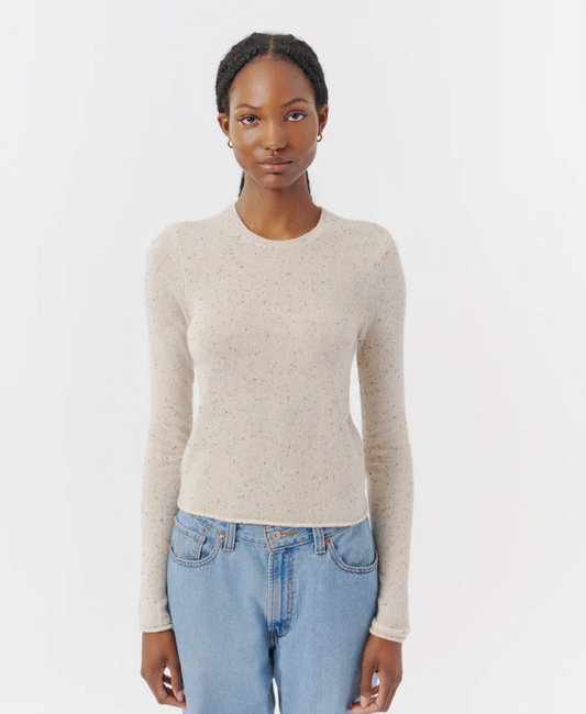 Cashmere Donegal Crew Sweater