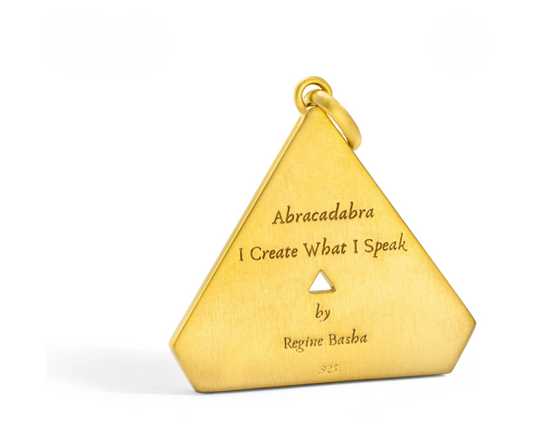 Regine Basha Large Abracadabra Triangle Series 5 Charm Only