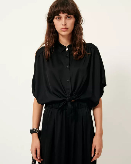 Alfassa Night Tied Blouse