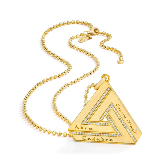 Regine Basha Large Abracadabra Triangle Series 2 - Charm Only