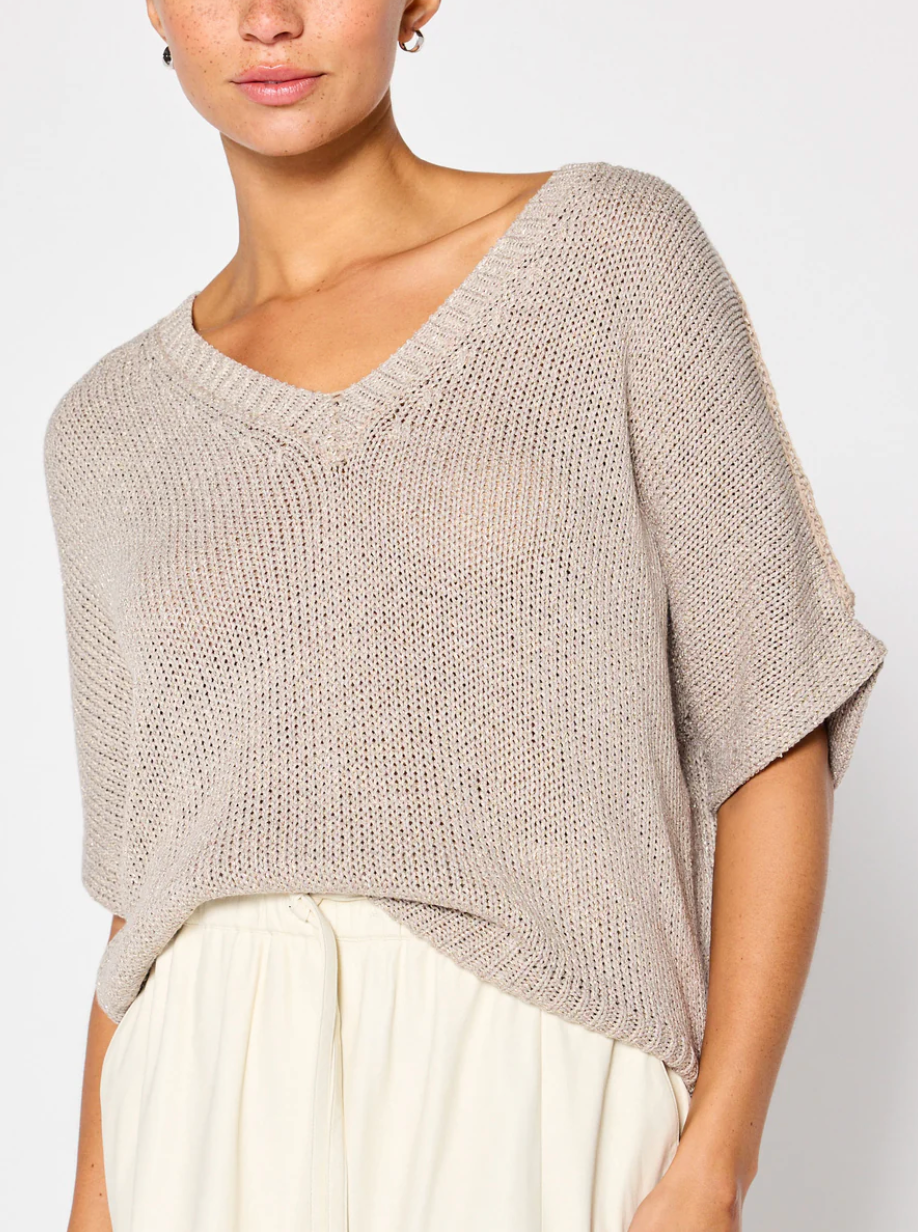 Gaia Tee Short Sleeve Sweater