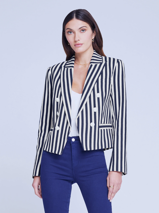 Brooke Double Breasted Crop Blazer 30% OFF