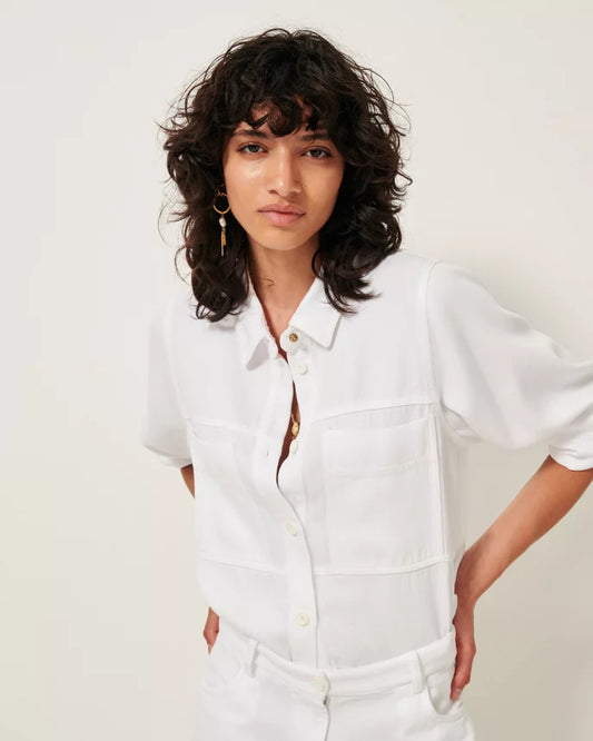 Leone Overshirt Puff Sleeve