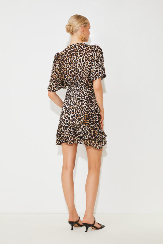 Cherry Leopard Dress