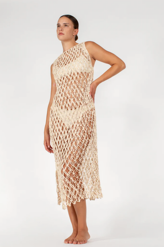 Renata Macrame Maxi Dress