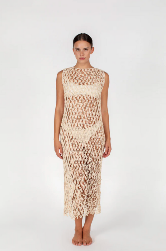 Renata Macrame Maxi Dress