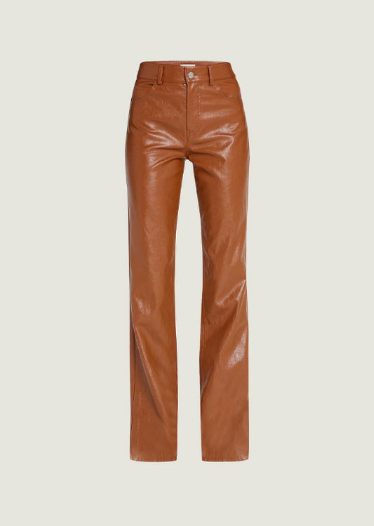 Freddie Vegan Leather Pant 75% OFF