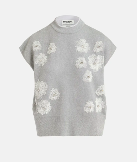 Eruby Embroidered Knit Top