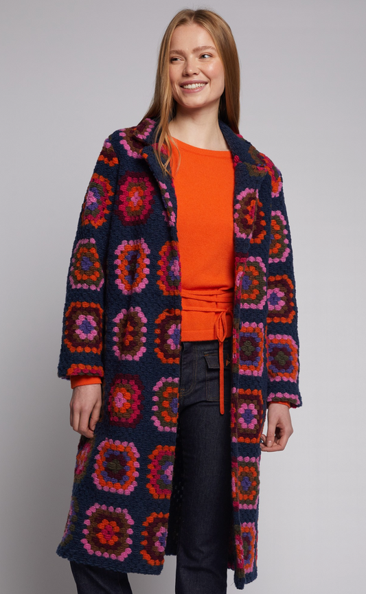 Yana Crochet Coat