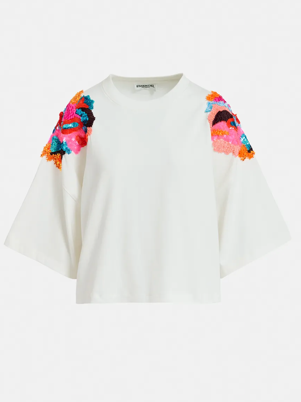 Fequins Embroidered Tshirt