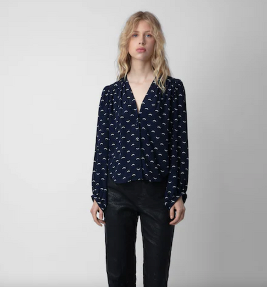 Turin CDC Polka Wing Blouse 40% OFF