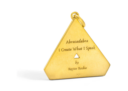 Regine Basha Small Abracadabra Triangle Series 5- Charm Only